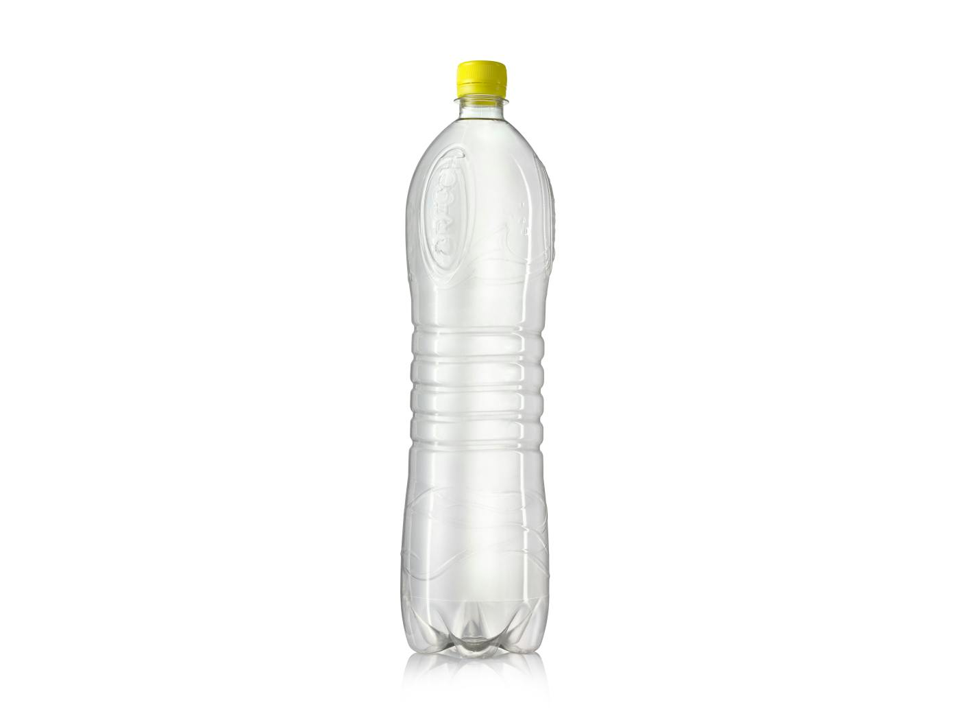 Rauch Eistee Pfirsich bottle empty with closure
