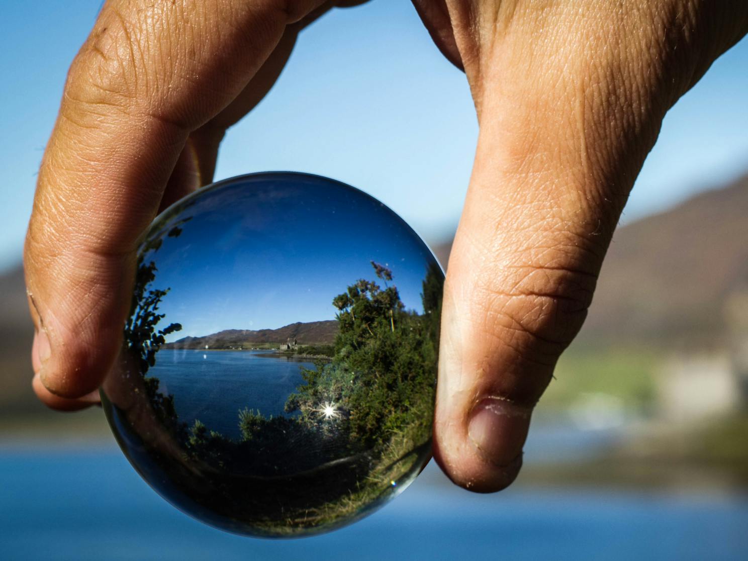 Reflecting Ball in Hand